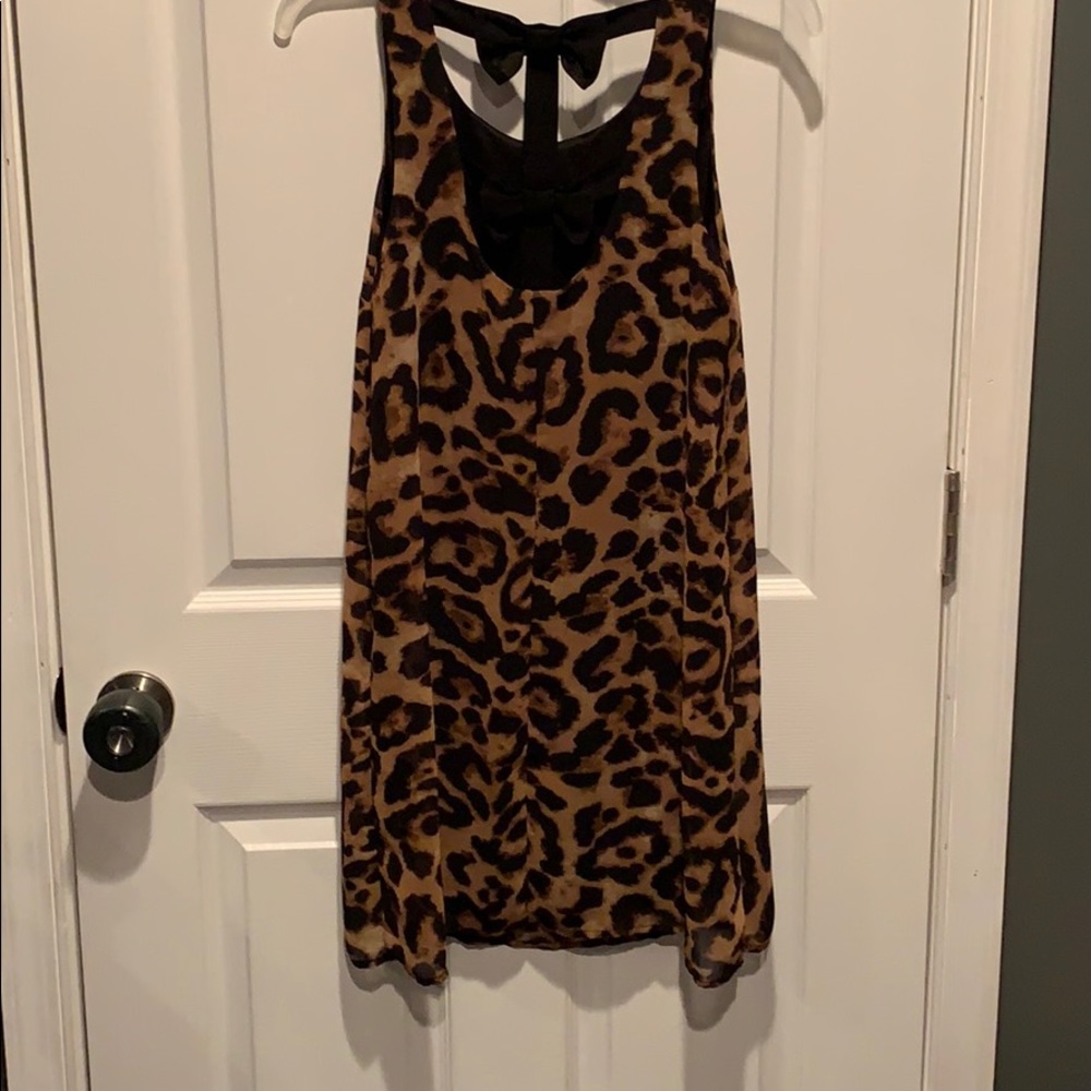 Size Small, Cheetah Print Dress, Only Worn Once